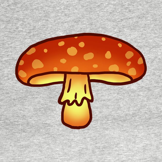 Amanita Mushroom Goblincore Aesthetic Cottagecore - Artist - Mycology Fungi Shrooms Mushrooms by NOSSIKKO